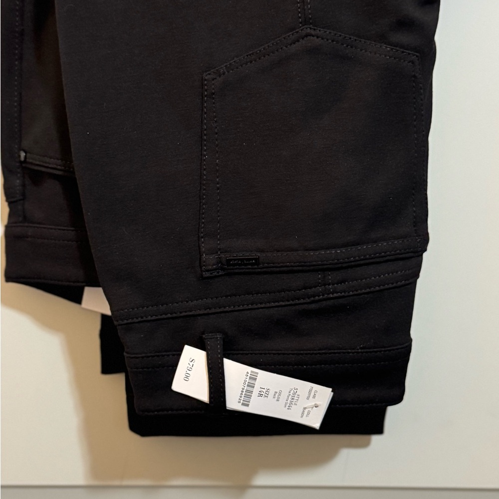 White House Black Market Black Ponte Slim Pants
